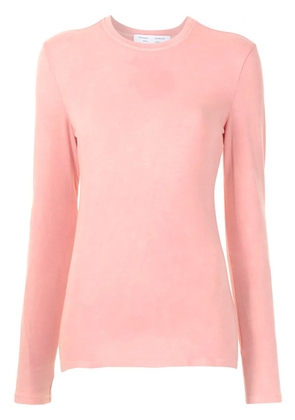 Proenza Schouler White Label twist-detail open-back top - Pink