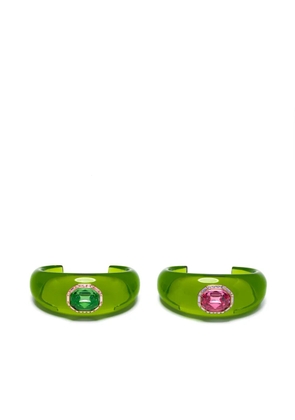 Swarovski Dulcis bracelets set (two-pieces) - Green
