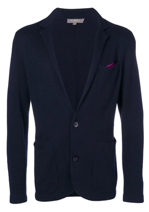 N.Peal fine gauge Milano jacket - Blue