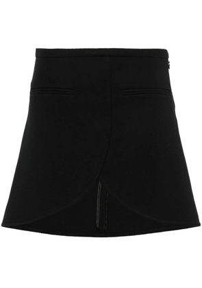 Courrèges Ellipse mini skirt - Black
