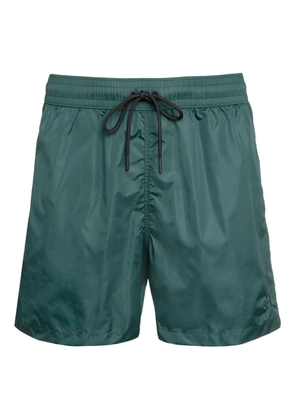 THE (Alphabet) drawstring-waist swim shorts - Green