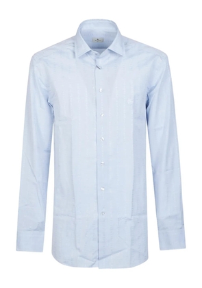 ETRO striped cotton shirt - Blue