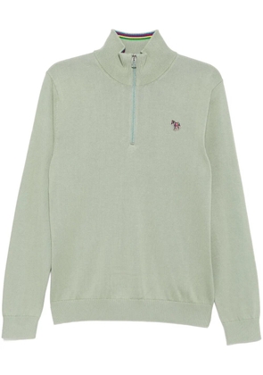 PS Paul Smith zip neck sweater - Green
