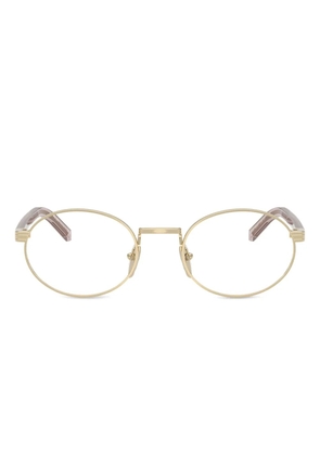 Prada Eyewear PRB55V oval-frame glasses - Purple