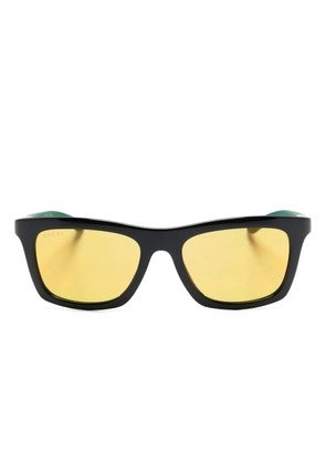 Gucci Eyewear rectangle-frame sunglasses - Black