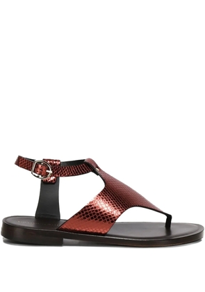 Giuliano Galiano Sissy sandals - Red