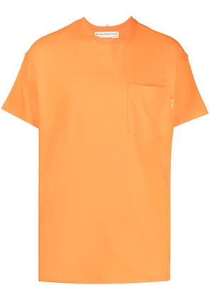 Advisory Board Crystals chest-pocket cotton T-shirt - Orange