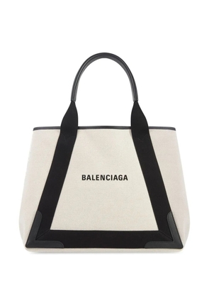 Balenciaga medium Navy Cabas tote bag - Neutrals
