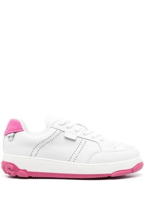 GCDS chunky lace-up sneakers - White