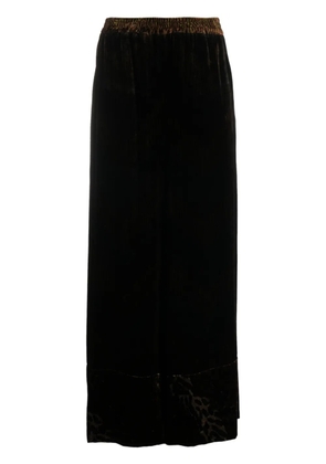 Pierre-Louis Mascia elasticated-waistband trousers - Brown