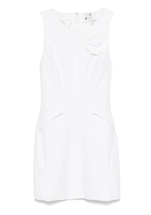 Elisabetta Franchi crepe mini dress - White