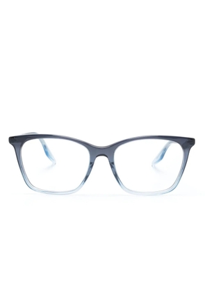 Ray-Ban polished-effect square-frame glasses - Blue