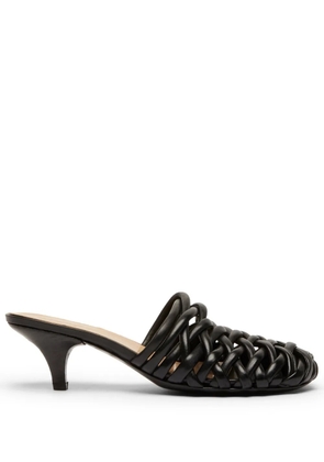 Marsèll 45mm Spilla leather mules - Black