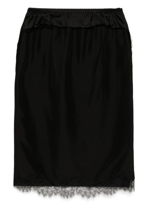 JNBY panel detailing skirt - Black