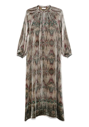 Pierre-Louis Mascia Kanpur maxi dress - Grey