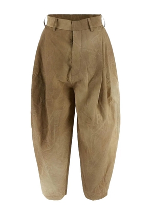 Uma Wang pleated trousers - Brown