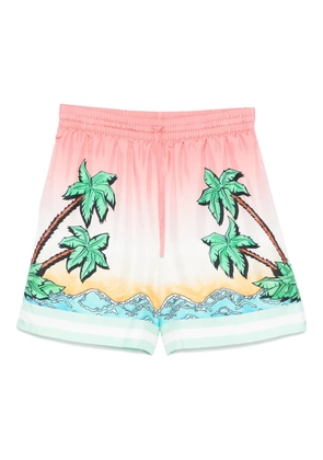 Casablanca Tennis Club shorts - Pink