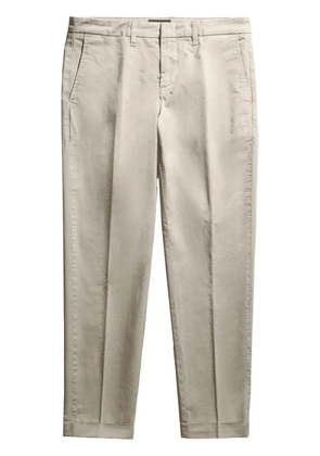 Fay Capri straight-leg trousers - Neutrals