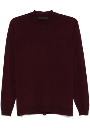 Low Brand fine-knit sweater - Purple