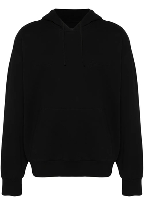Givenchy logo-embossed hoodie - Black