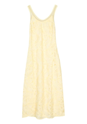 Simkhai Zakai appliquéd maxi dress - Yellow