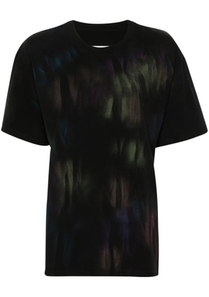 MM6 Maison Margiela Single-Stitch-logo T-shirt - Black