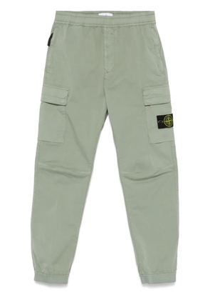 Stone Island twill-weave cargo pants - Green