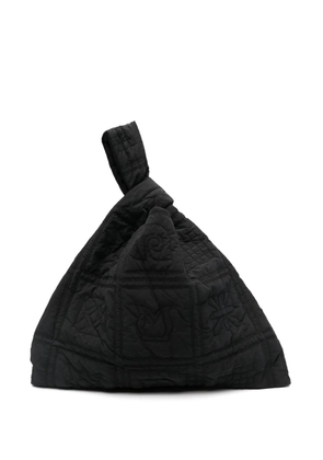 Nanushka large Wristlet tote bag - Black