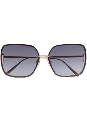 Chopard Eyewear square-frame tinted sunglasses - Black