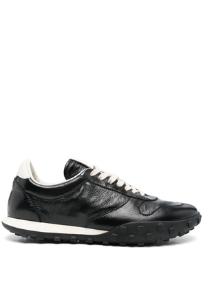 Jil Sander leather sneakers - Black