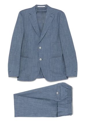 Eleventy single-breasted suit - Blue
