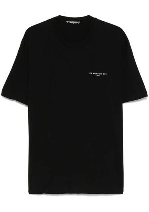 Ih Nom Uh Nit Pearl Roses T-shirt - Black