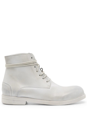 Marsèll Zucca Media lace-up combat boots - White