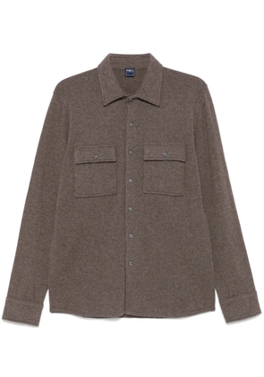 Fedeli Corviglia cashmere overshirt - Brown