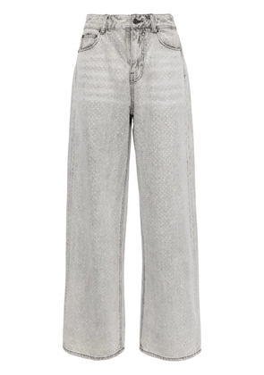 JNBY rhinestone-embellished jeans - Grey