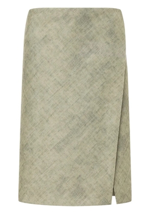 Philosophy Di Lorenzo Serafini A-line wrap skirt - Neutrals