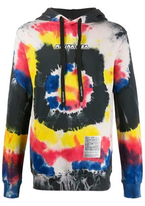 Mauna Kea tie-dye hooded sweatshirt - Black