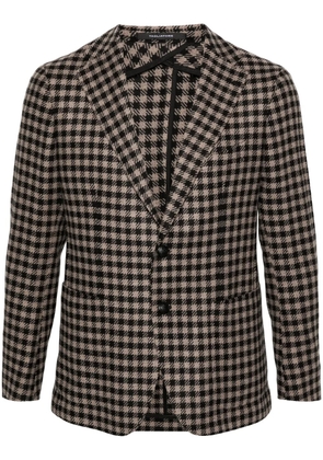 Tagliatore single-breasted blazer - Black