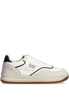 Ea7 Emporio Armani classic sneakers - White