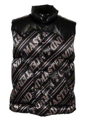 Mastermind World logo-print jacket - Black