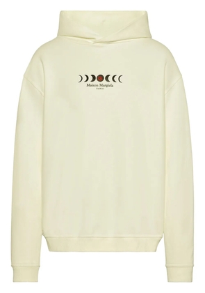 Maison Margiela logo-print hoodie - Neutrals
