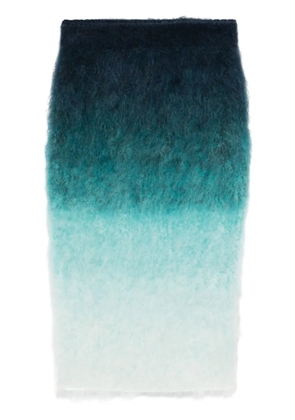 Casablanca gradient skirt - Blue