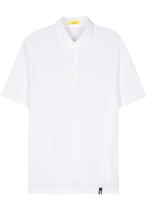 Drumohr piqué polo shirt - White