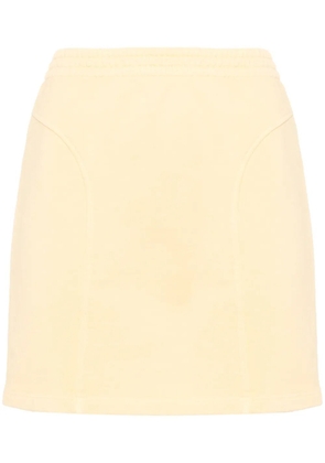 ROTATE BIRGER CHRISTENSEN logo-embroidered mini skirt - Yellow