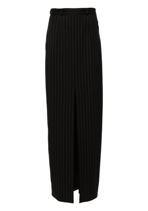 STYLAND pintstriped maxi skirt - Black