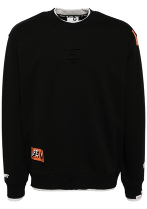 AAPE BY *A BATHING APE® layered sweatshirt - Black