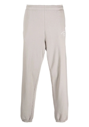 Sporty & Rich logo-print cotton track trousers - Neutrals