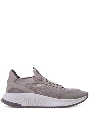 BOSS Ttnm Evo Slon panelled sneakers - Grey