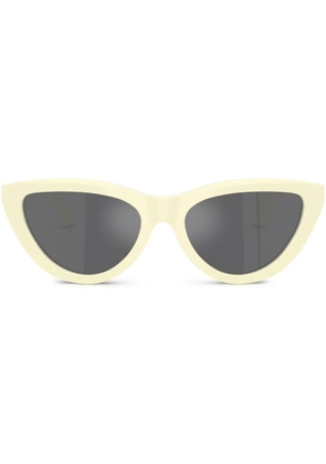 Burberry Eyewear pilot-frame sunglasses - Yellow