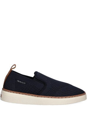 Gant logo-embroidered sneakers - Blue